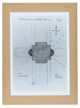 Vorschaubild Maria Laach: Abteikirche, Langhaus-Pfeiler, Grundriss, Skizze von Wolfgang Schöne 1965